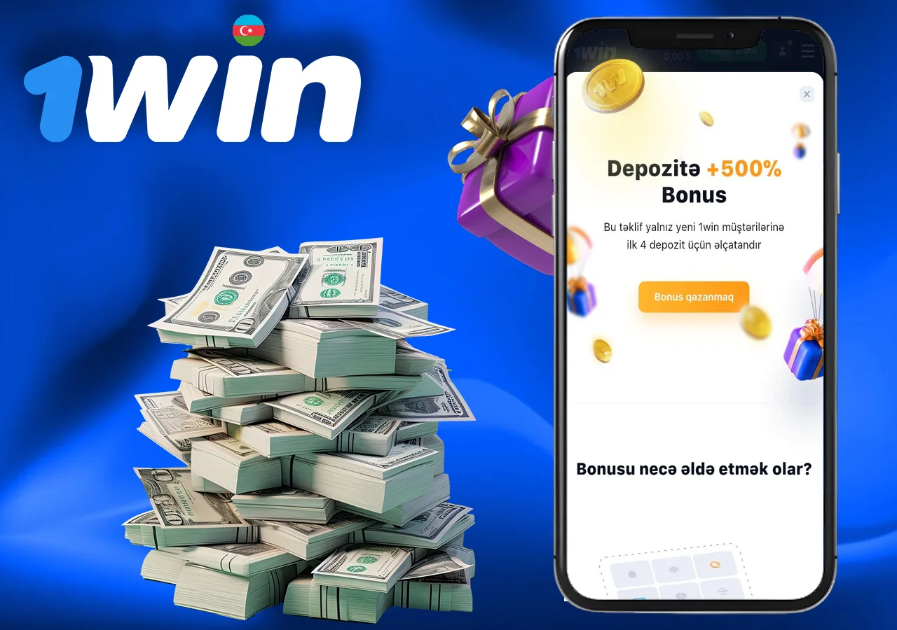 1Win bonuslarının alınması üçün ətraflı proses