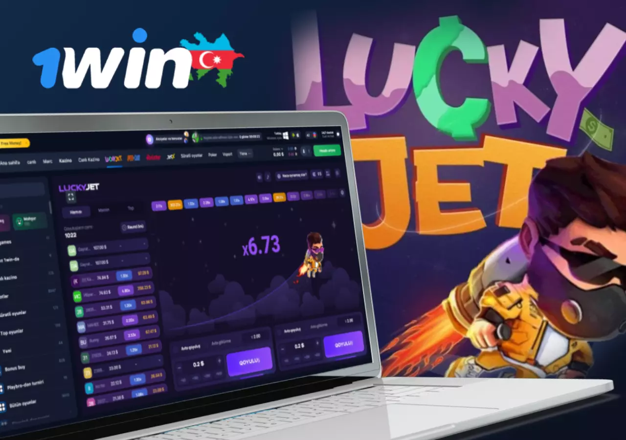 Oyun oynamaq necə Lucky Jet 1Win